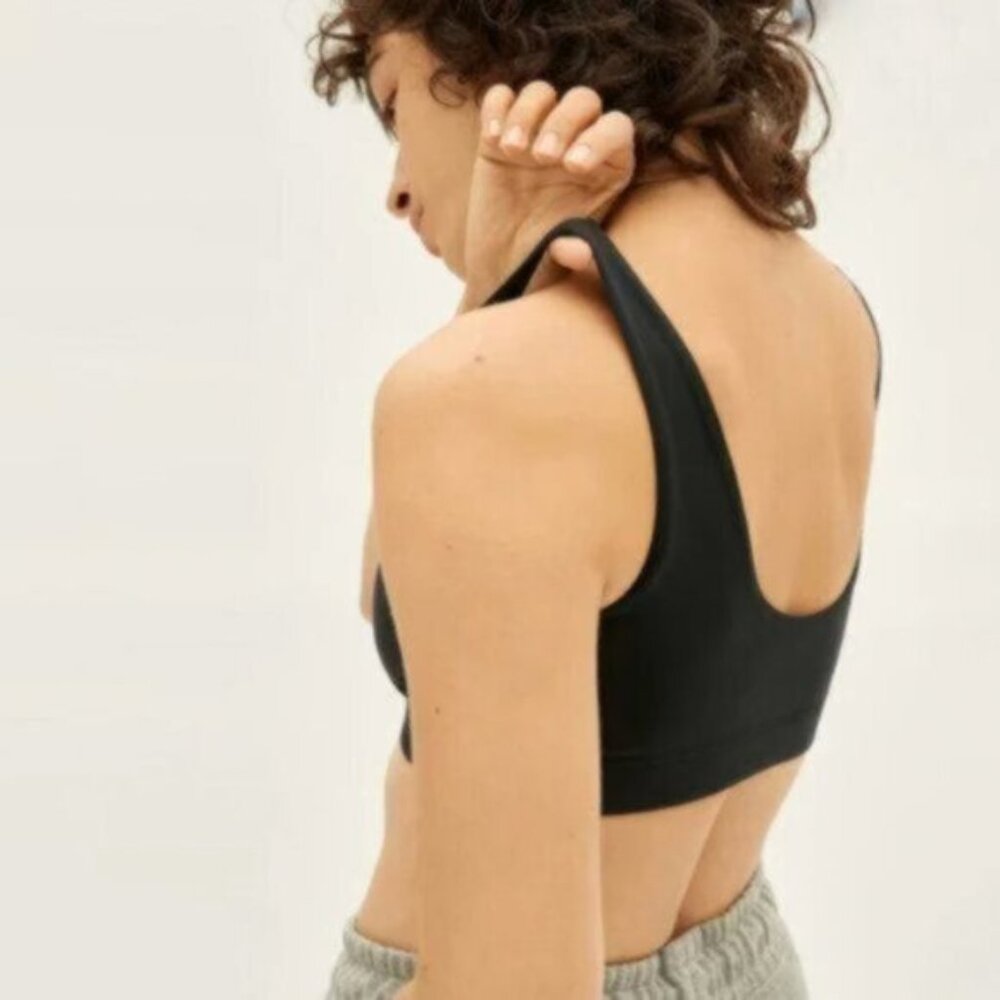 NWT Everlane Black The Perform Bra Bralette Sports Bra Top Size XS Bundle OF 2 - Picture 2 of 8